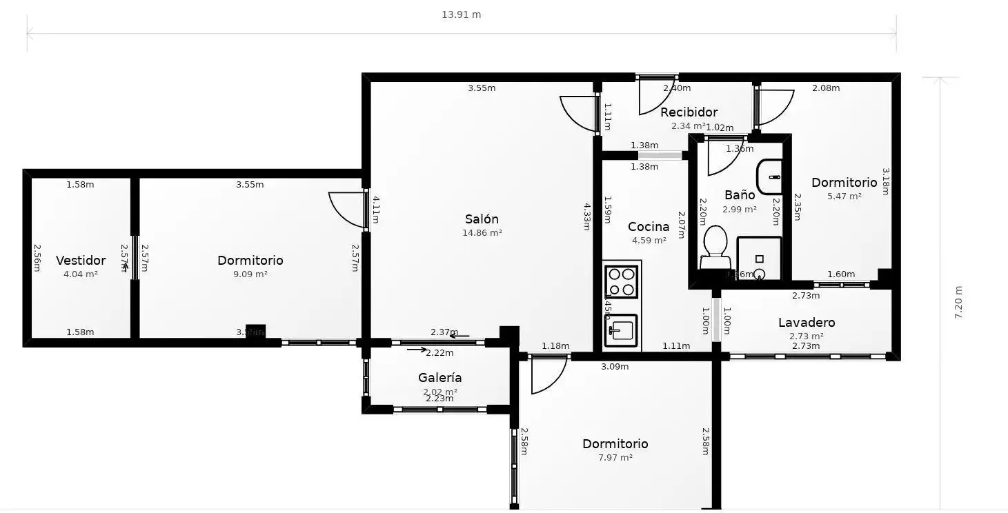 Wohnung mit Aufzug zum Verkauf in San Blas, imagen 12