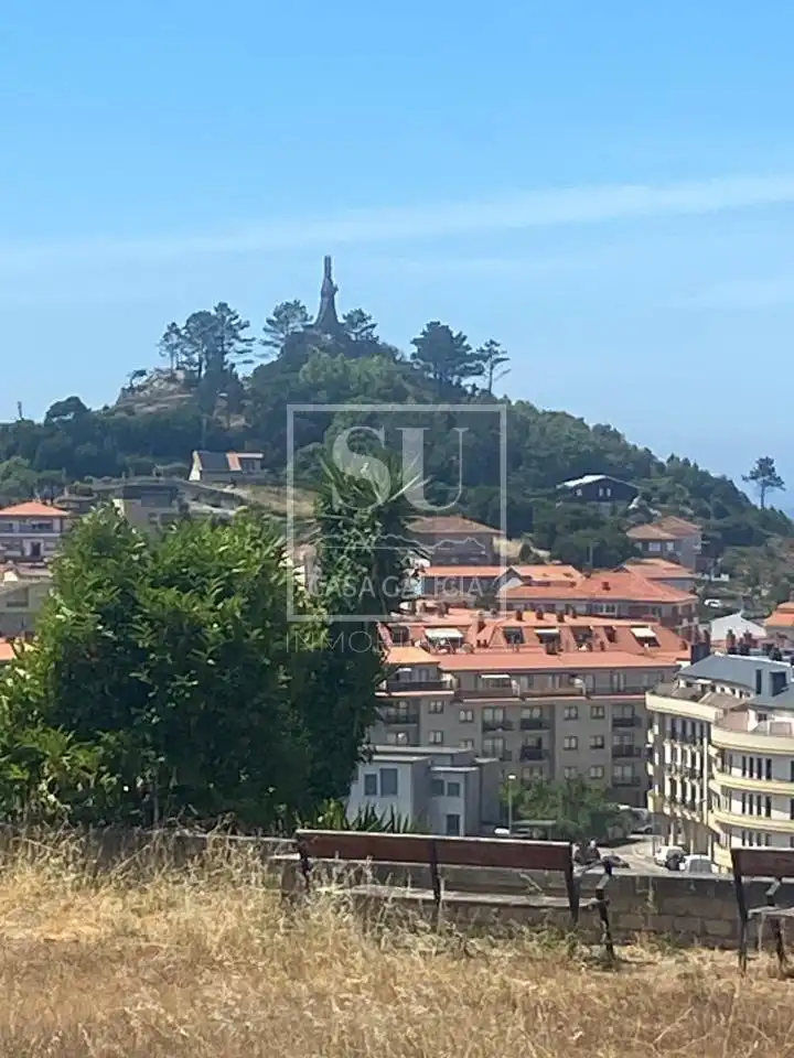 Außenansicht von Wohnung zur Miete in Baiona mit Klimaanlage, Heizung und Möbliert