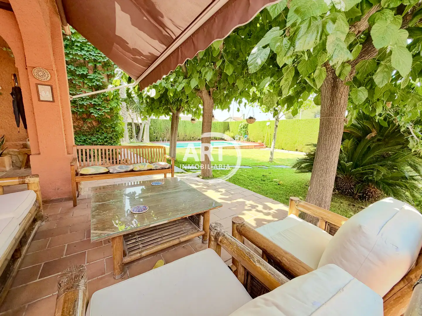 Jardí de Casa o xalet en venda en San Antonio de Benagéber amb Aire condicionat, Calefacció i Jardí privat