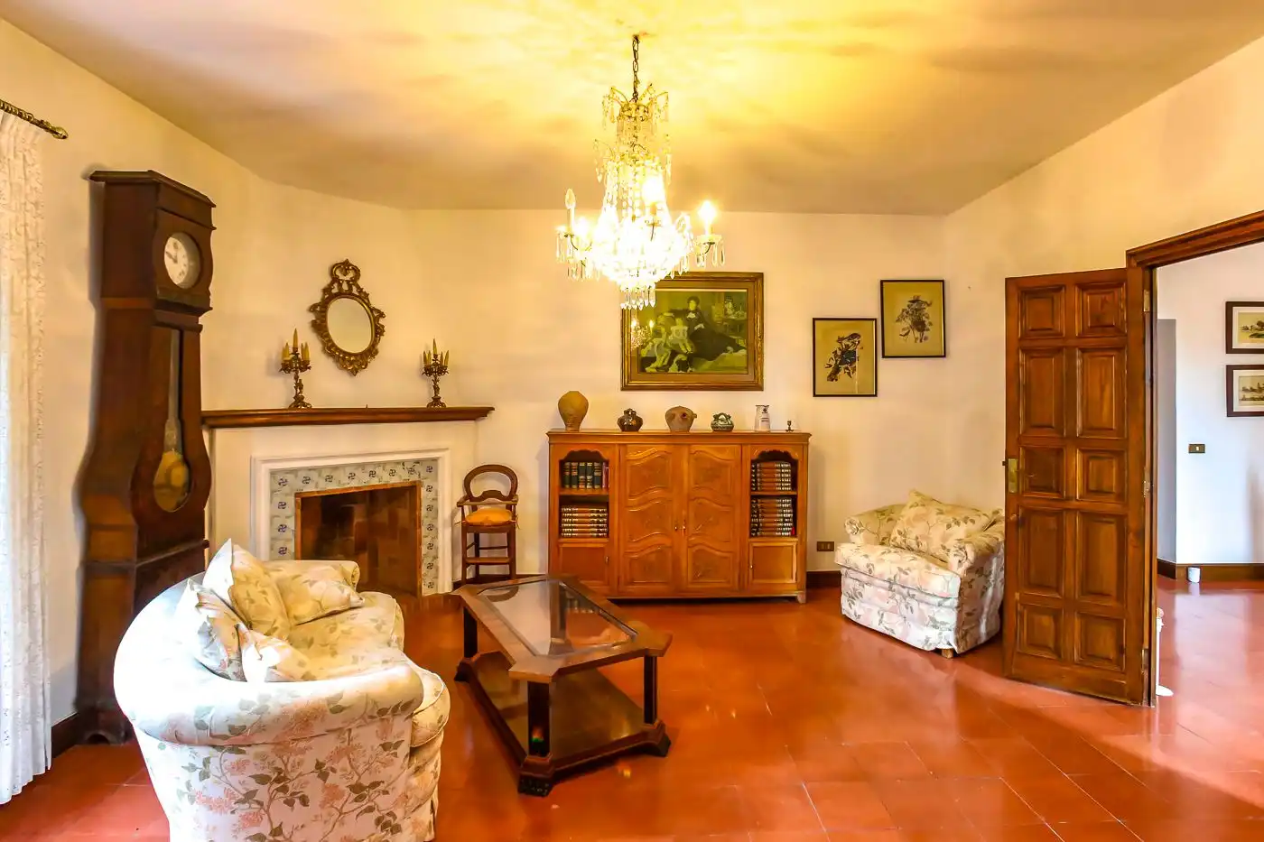 Sala d'estar de Finca rústica en venda en Les Franqueses del Vallès