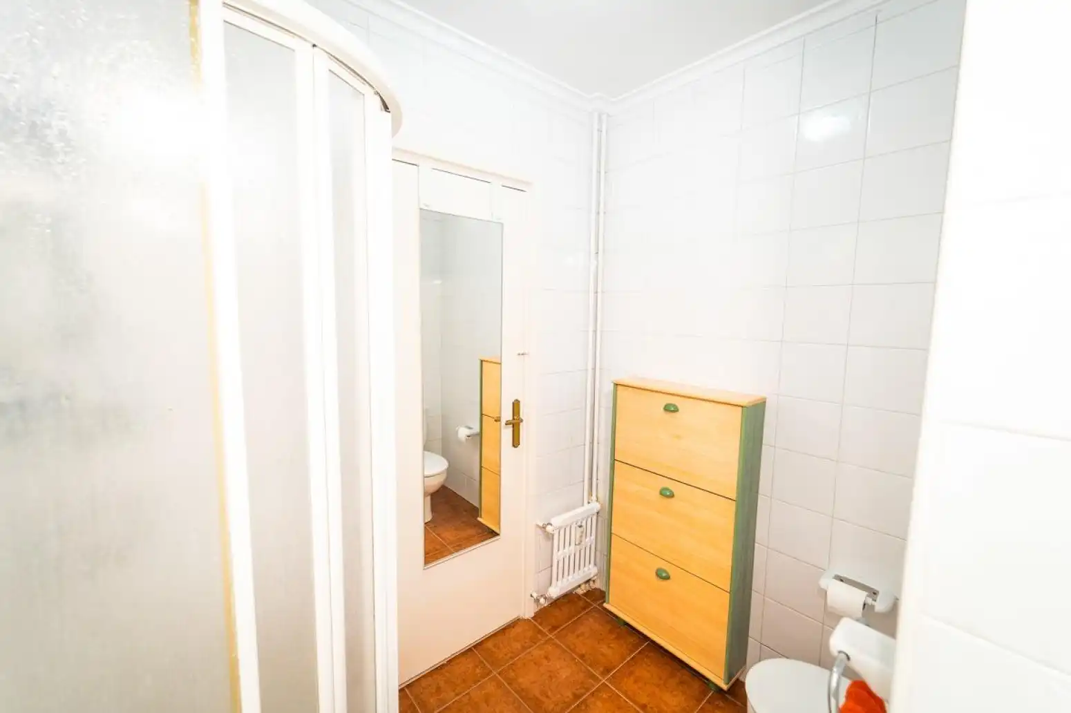 Bathroom of Flat for rent in Santander  with Heating, Parquet flooring and Furnished