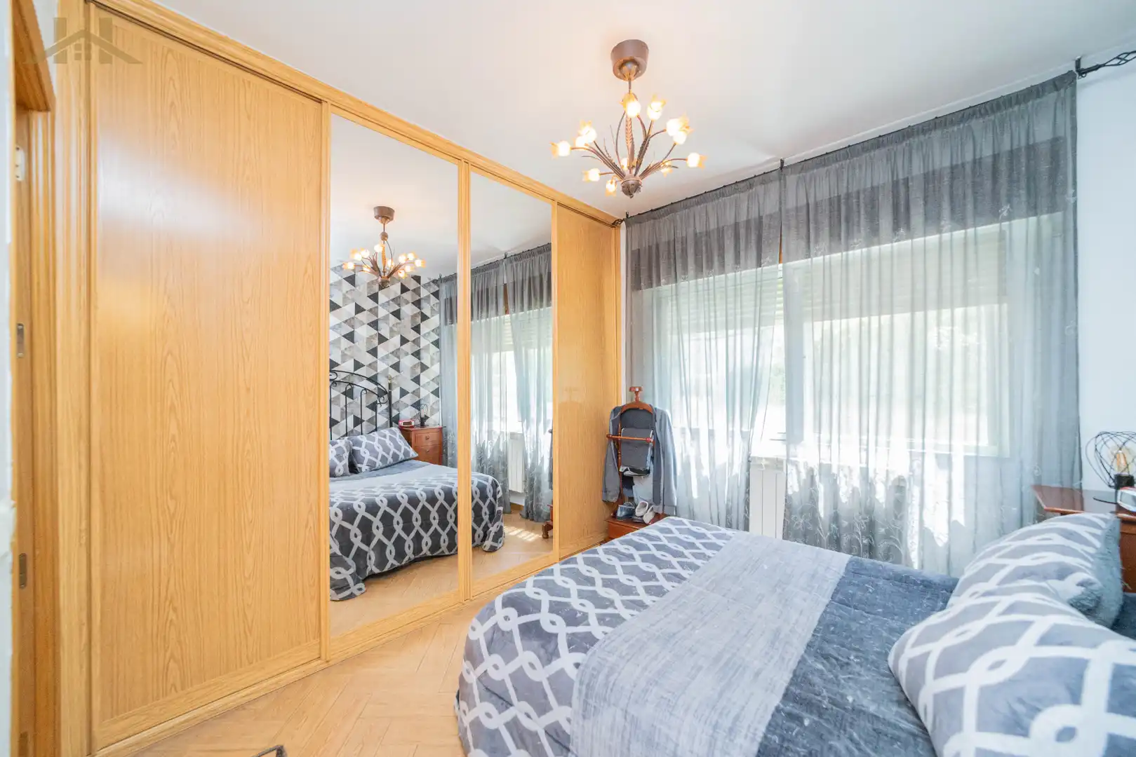 Bedroom of Flat for sale in Collado Villalba  with Heating, Terrace and Community pool