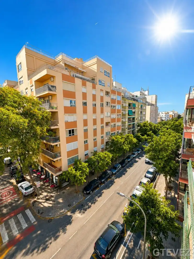 Vista exterior de Pis en venda en  Palma de Mallorca amb Calefacció, Traster i TV