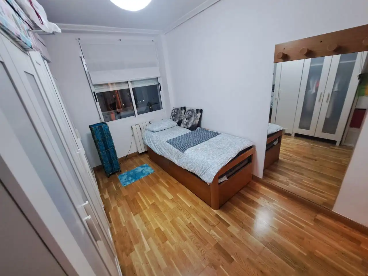 Bedroom of Flat for sale in Zaragoza  with Air Conditioner, Heating and Parquet flooring