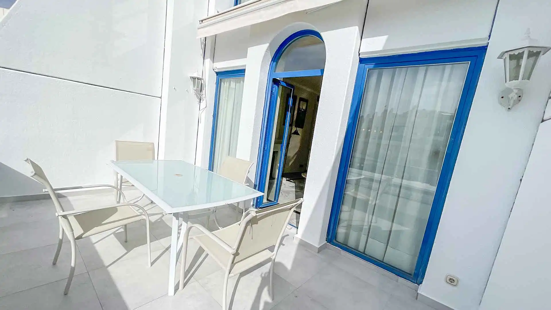 Terrace of Apartments for rent in Marbella  with Air Conditioner, Terrace and Swimming Pool