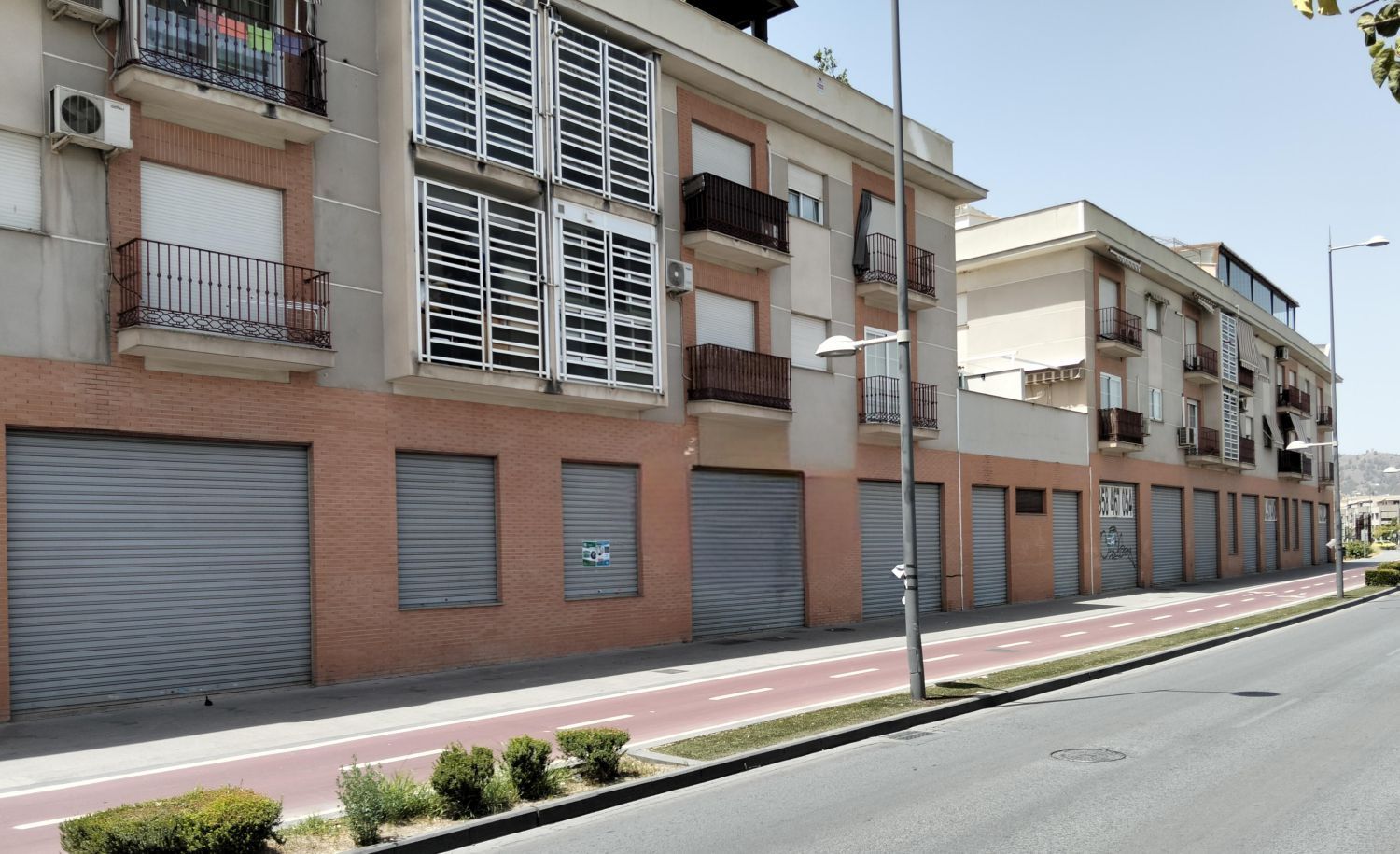 Vista exterior de Local de lloguer en Albolote