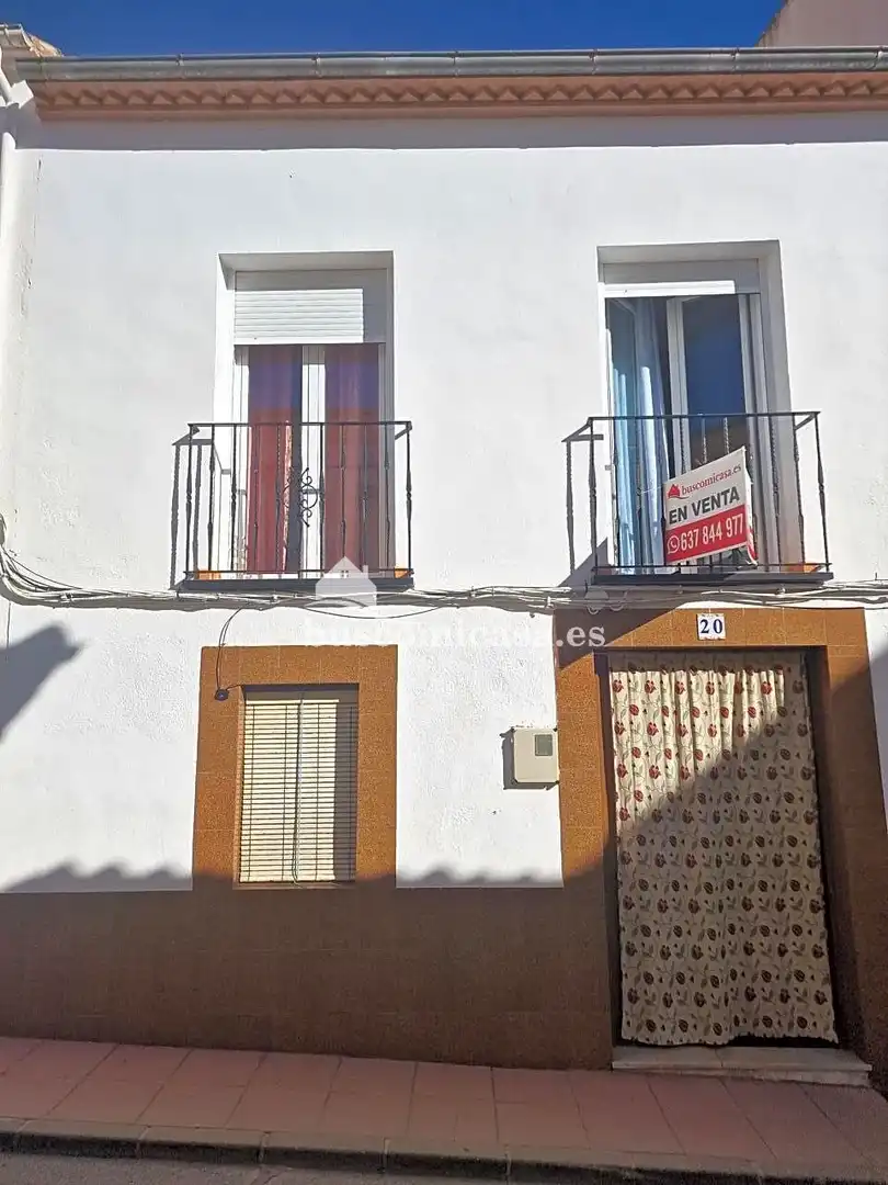 Vista exterior de Casa o chalet en venta en Cárcheles con Terraza, Amueblado y Balcón