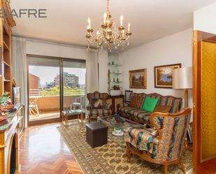 Living room of Flat for sale in  Madrid Capital  with Terrace