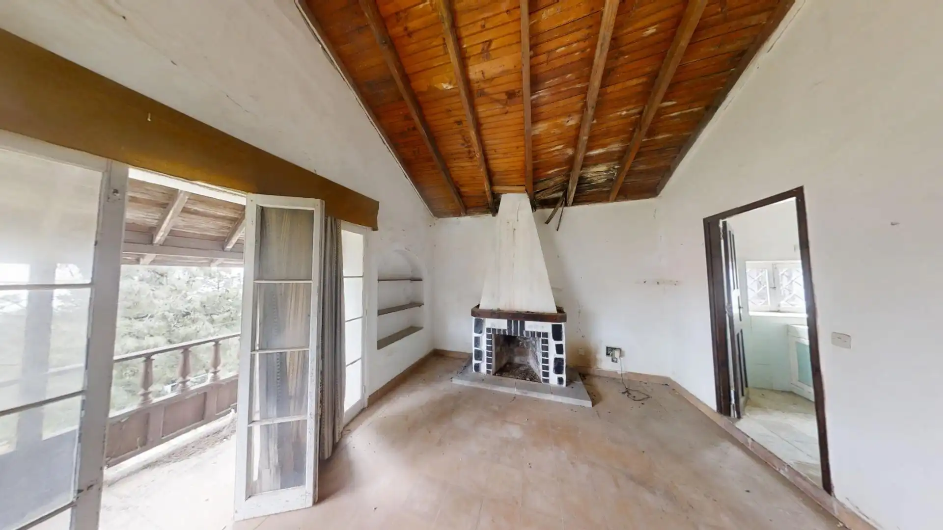 Sala d'estar de Finca rústica en venda en Valsequillo de Gran Canaria amb Jardí privat i Terrassa