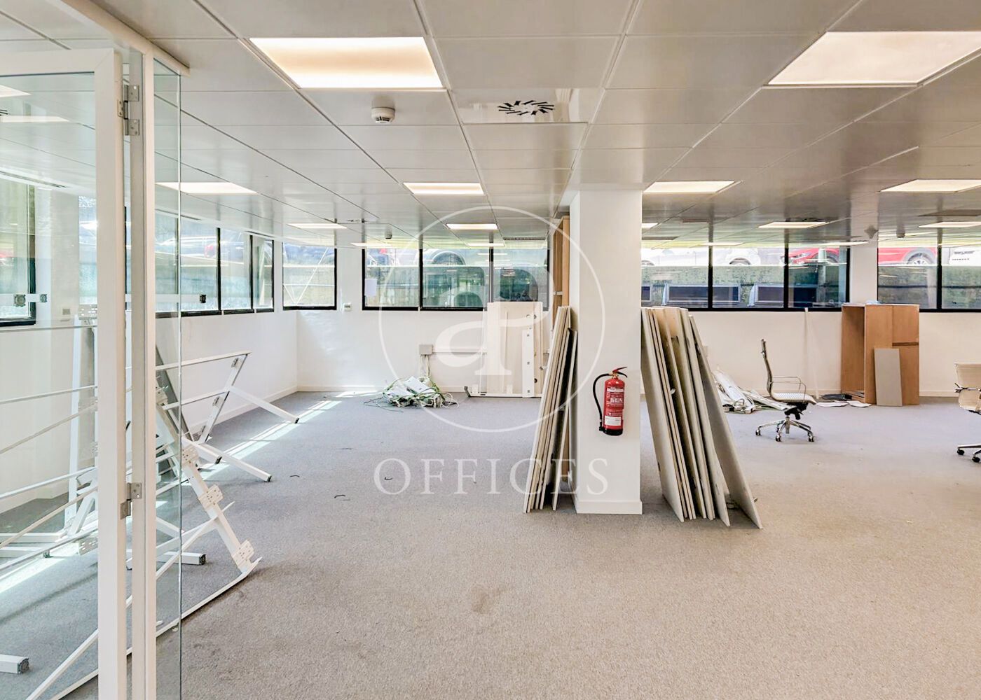 Oficina de lloguer en  Madrid Capital amb Aire condicionat i Calefacció