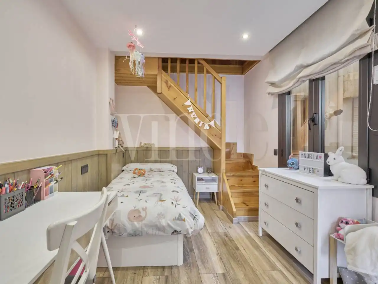 Schlafzimmer von Maisonette zum Verkauf in Puigcerdà mit Heizung, Parkett und Abstellraum