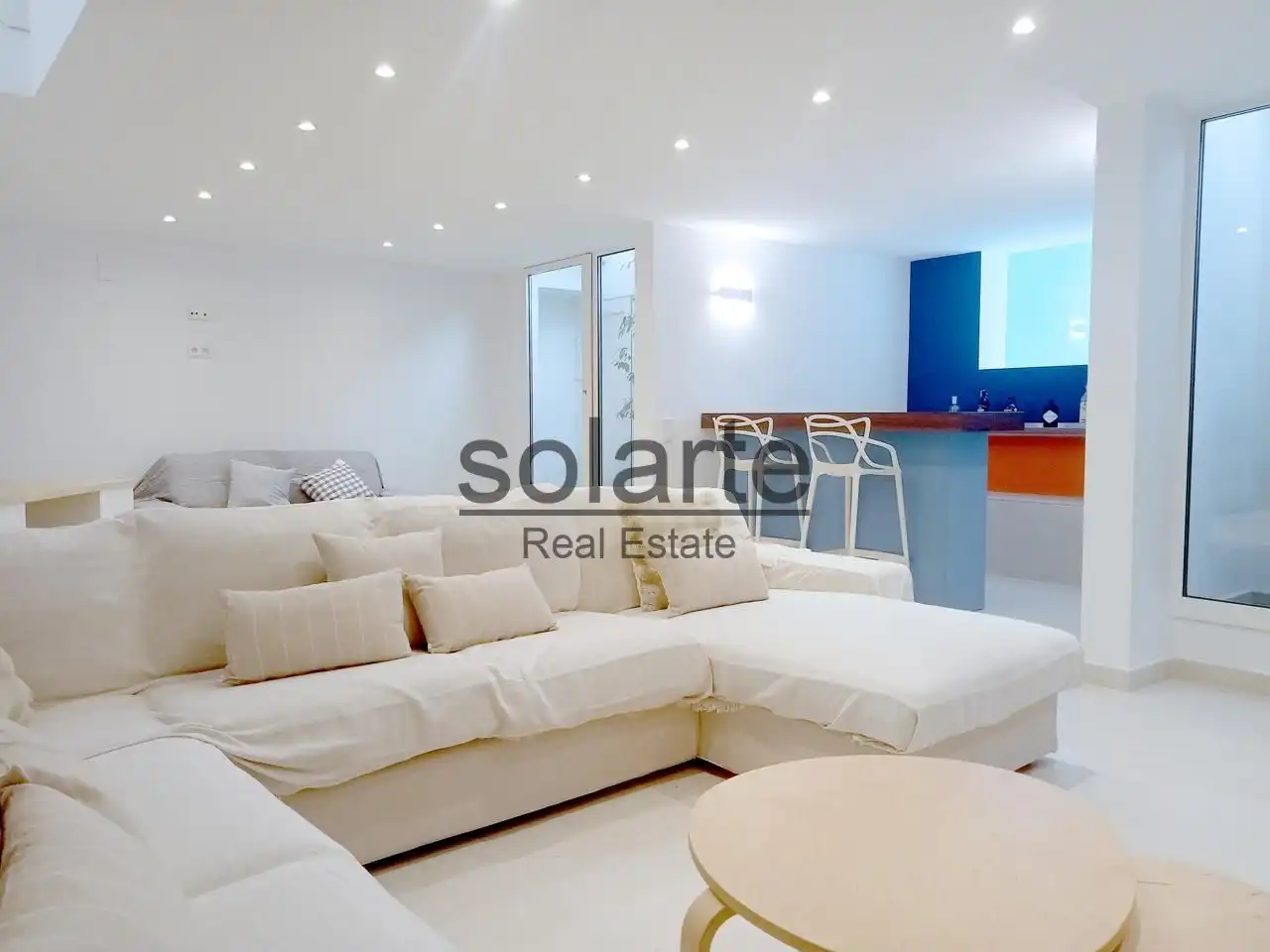 Sala d'estar de Casa o xalet de lloguer en Sitges