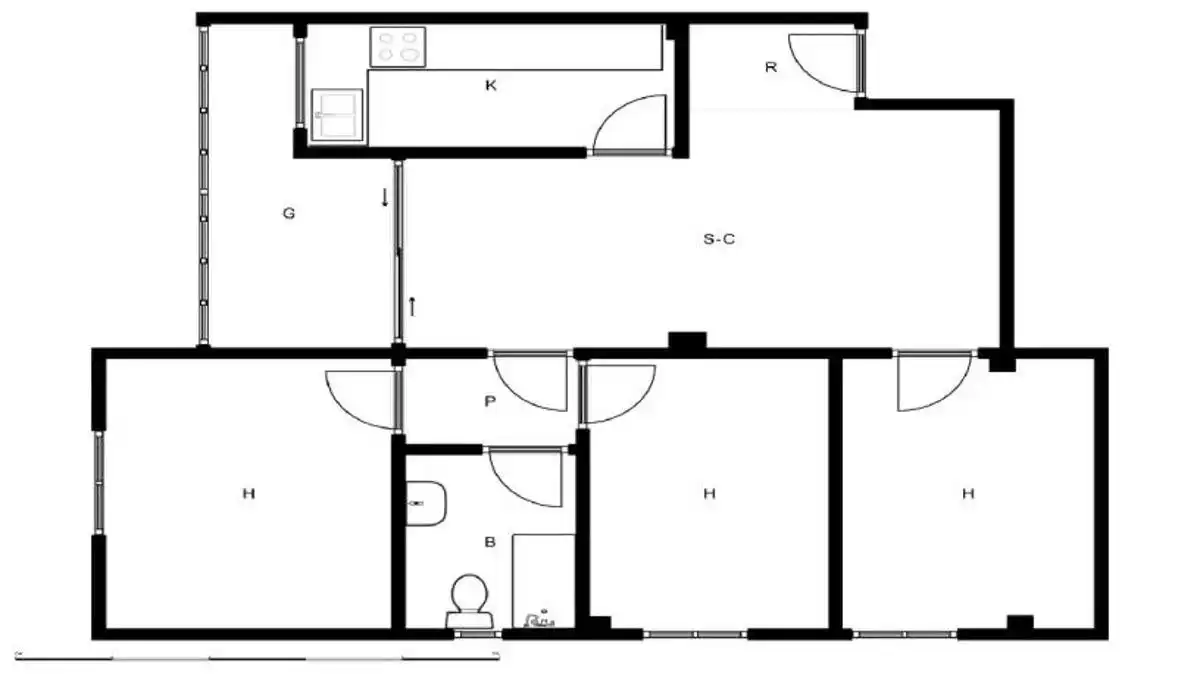 Apartamento en venta en Badalona con Balcón