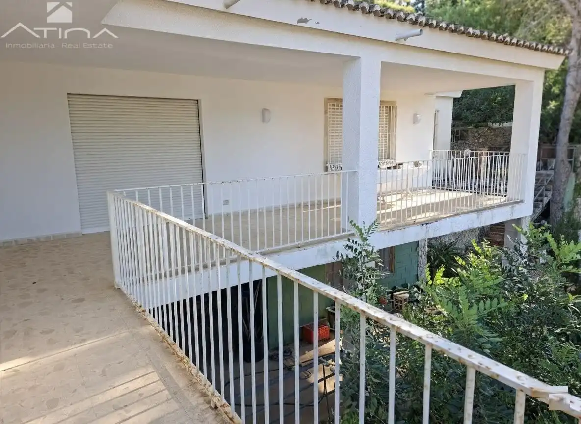 Balcony of Houses for sale in Gandia  with Private garden, Terrace and Storage room