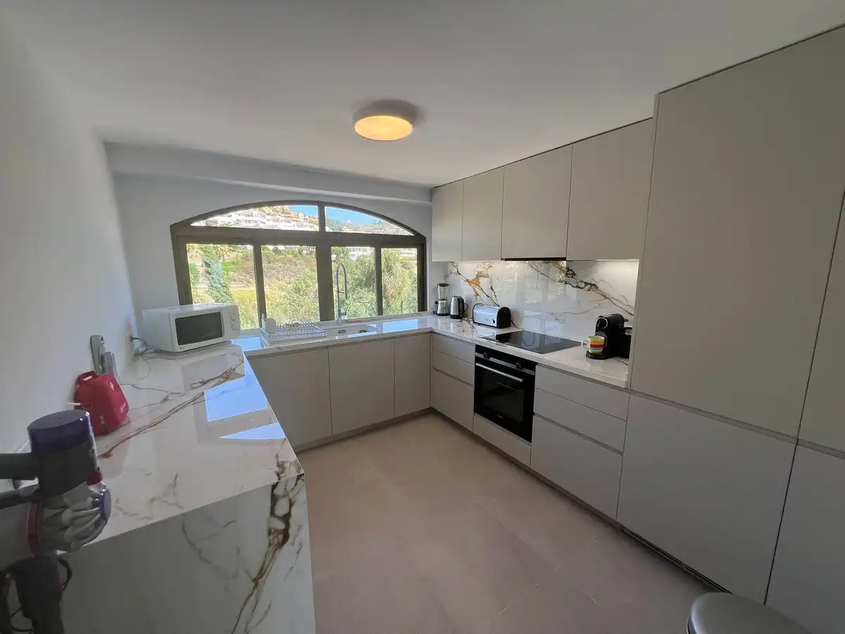 Cocina de Ático en venta en Mijas con Aire acondicionado, Calefacción y Terraza
