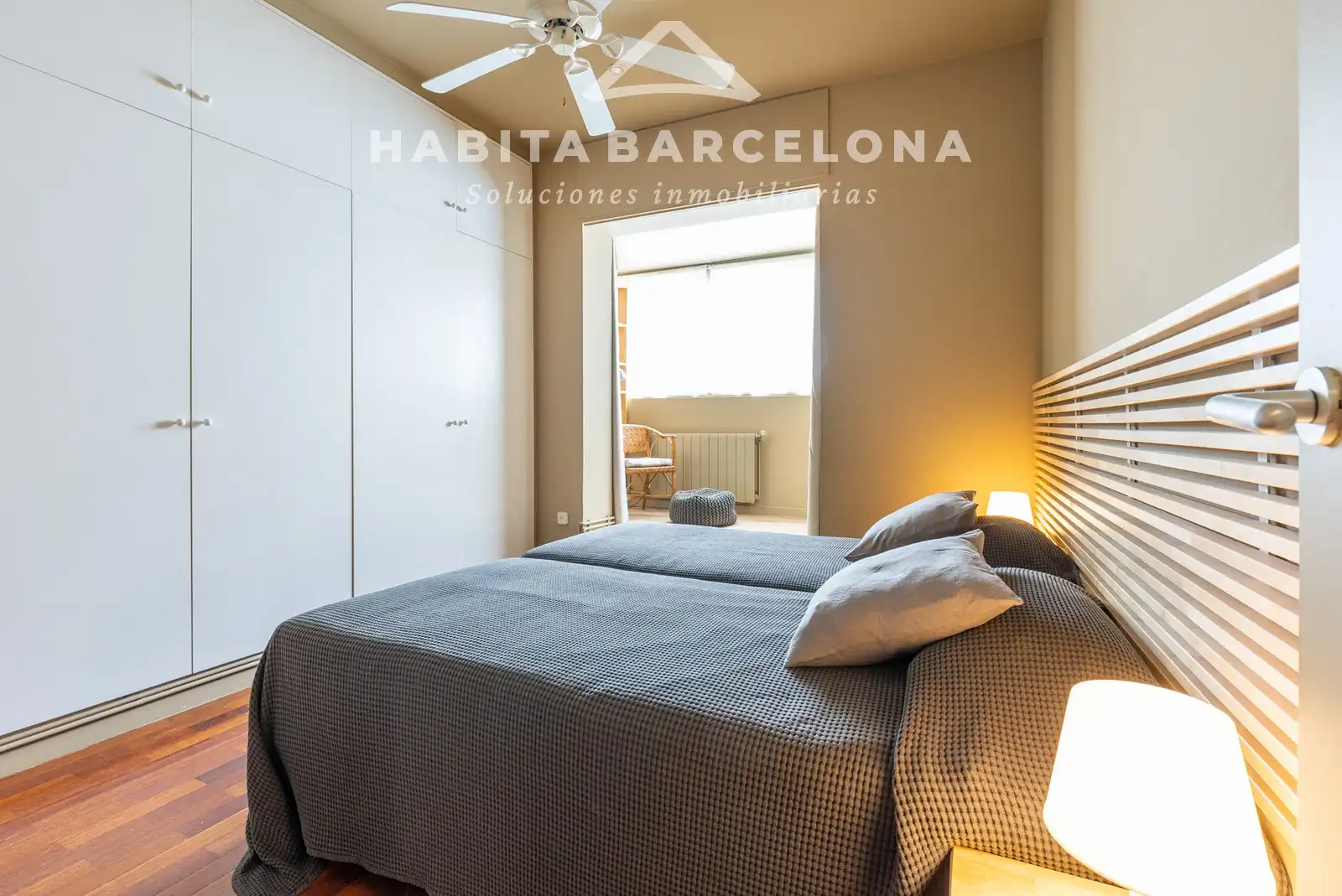 Habitación de Piso de alquiler en Barcelona con Aire acondicionado, Calefacción y Parquet