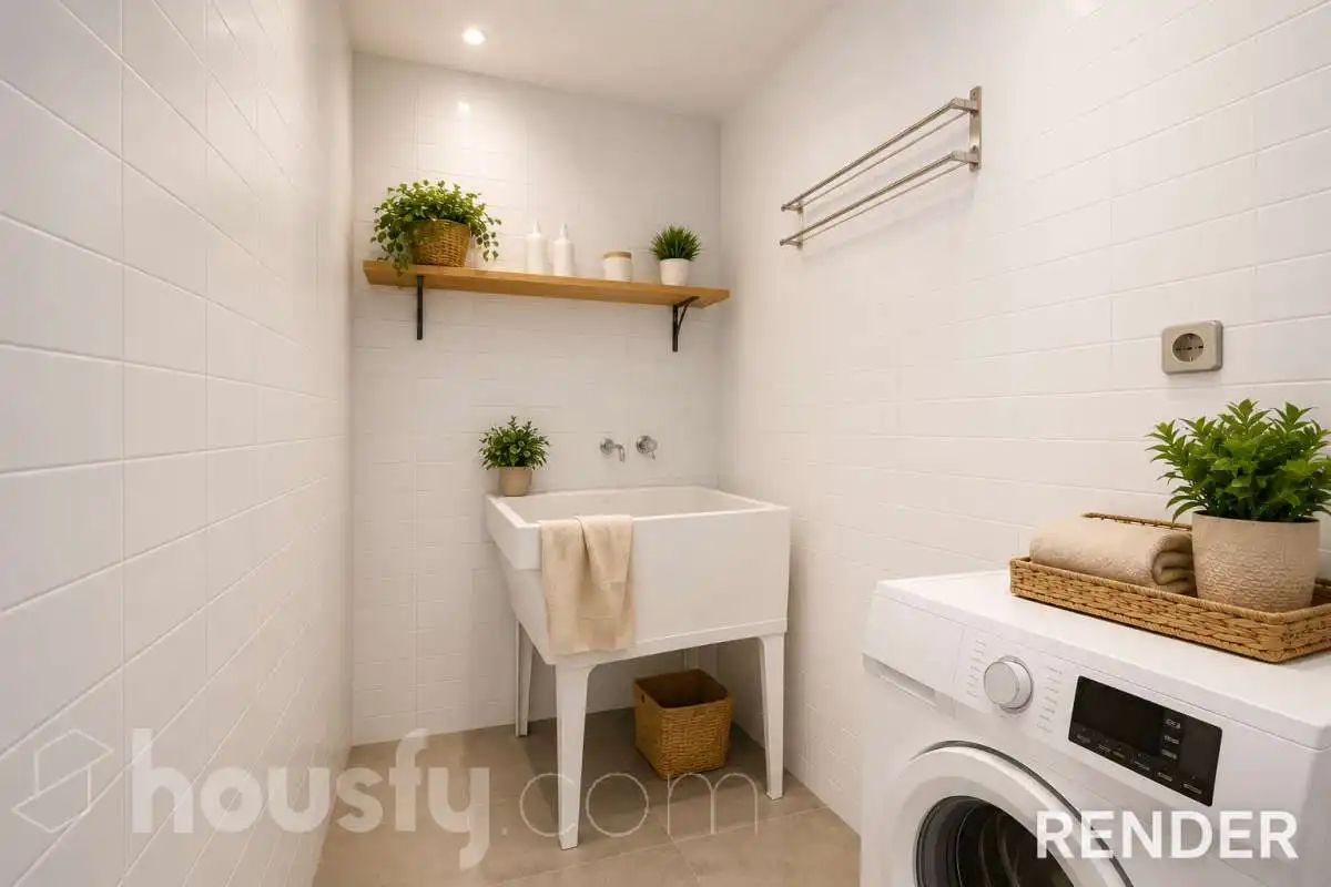 Bany de Casa o xalet en venda en Santa Coloma de Gramenet amb Calefacció, Jardí privat i Terrassa