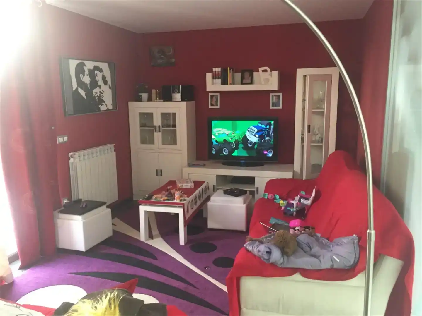 Sala d'estar de Casa adosada en venda en Terrer