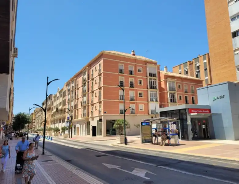 Außenansicht von Dachboden zum Verkauf in Málaga mit Klimaanlage, Heizung und Terrasse