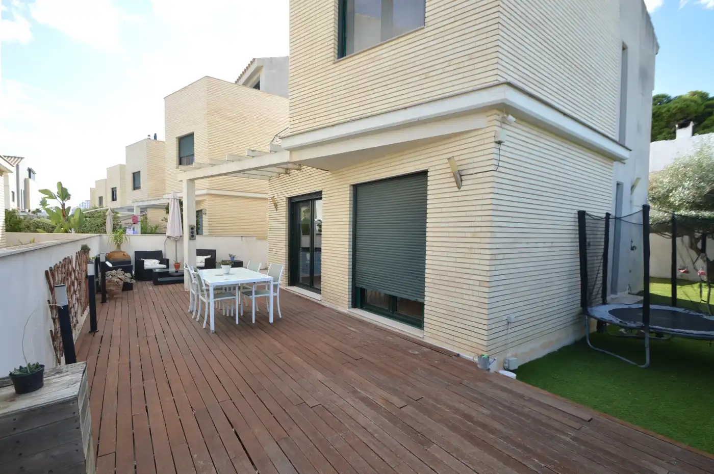 Terrassa de Casa o xalet en venda en Vinaròs amb Aire condicionat, Calefacció i Jardí privat