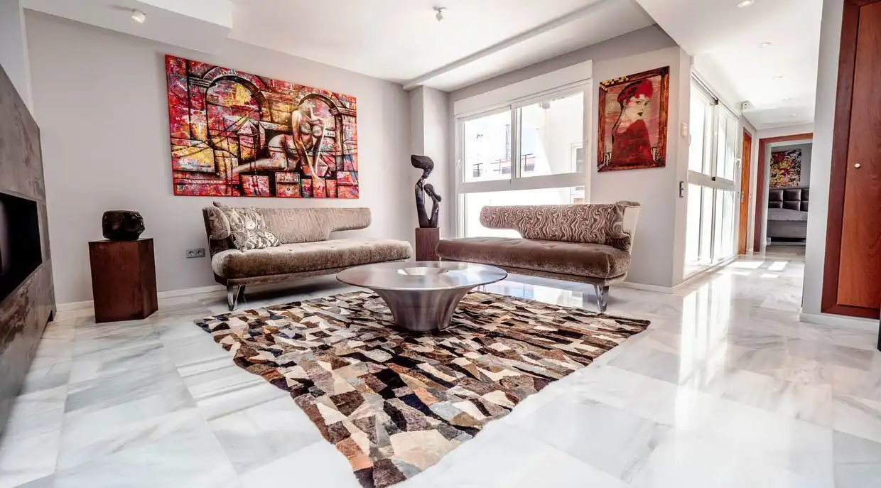 Living room of Attic for sale in Dénia  with Air Conditioner, Heating and Terrace