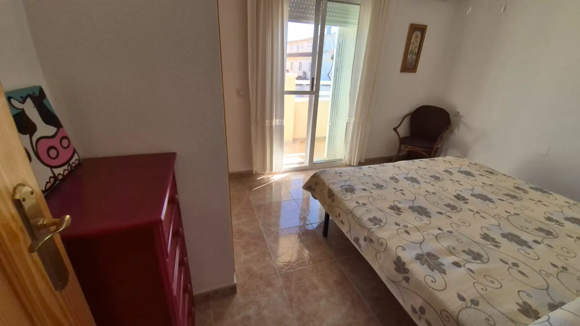 Habitación de Casa adosada en venta en Pilar de la Horadada con Aire acondicionado, Terraza y Amueblado