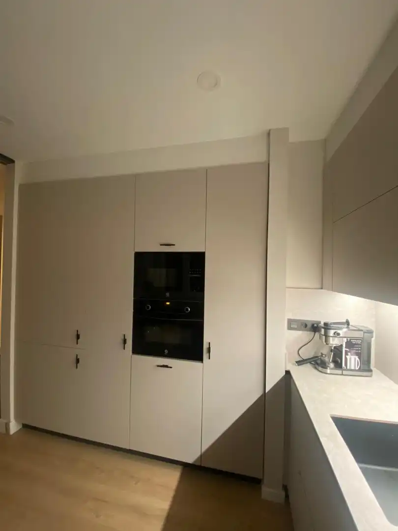 Kitchen of Flat for rent in Getxo   with Heating, Terrace and Furnished