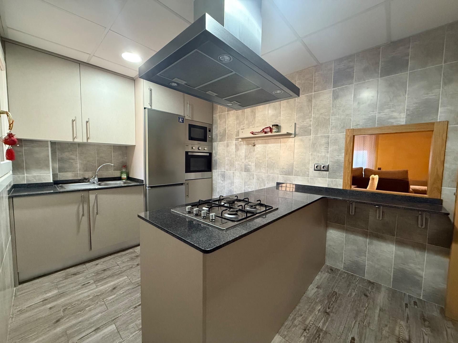 Kitchen of Flat for sale in Deltebre  with Parquet flooring