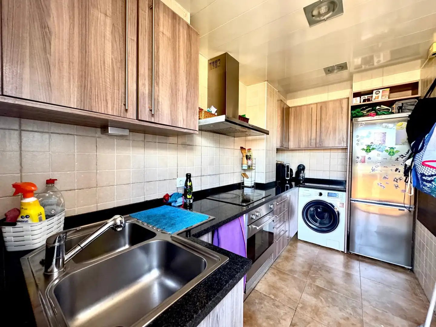 Kitchen of Attic for sale in Mataró  with Air Conditioner, Heating and Terrace