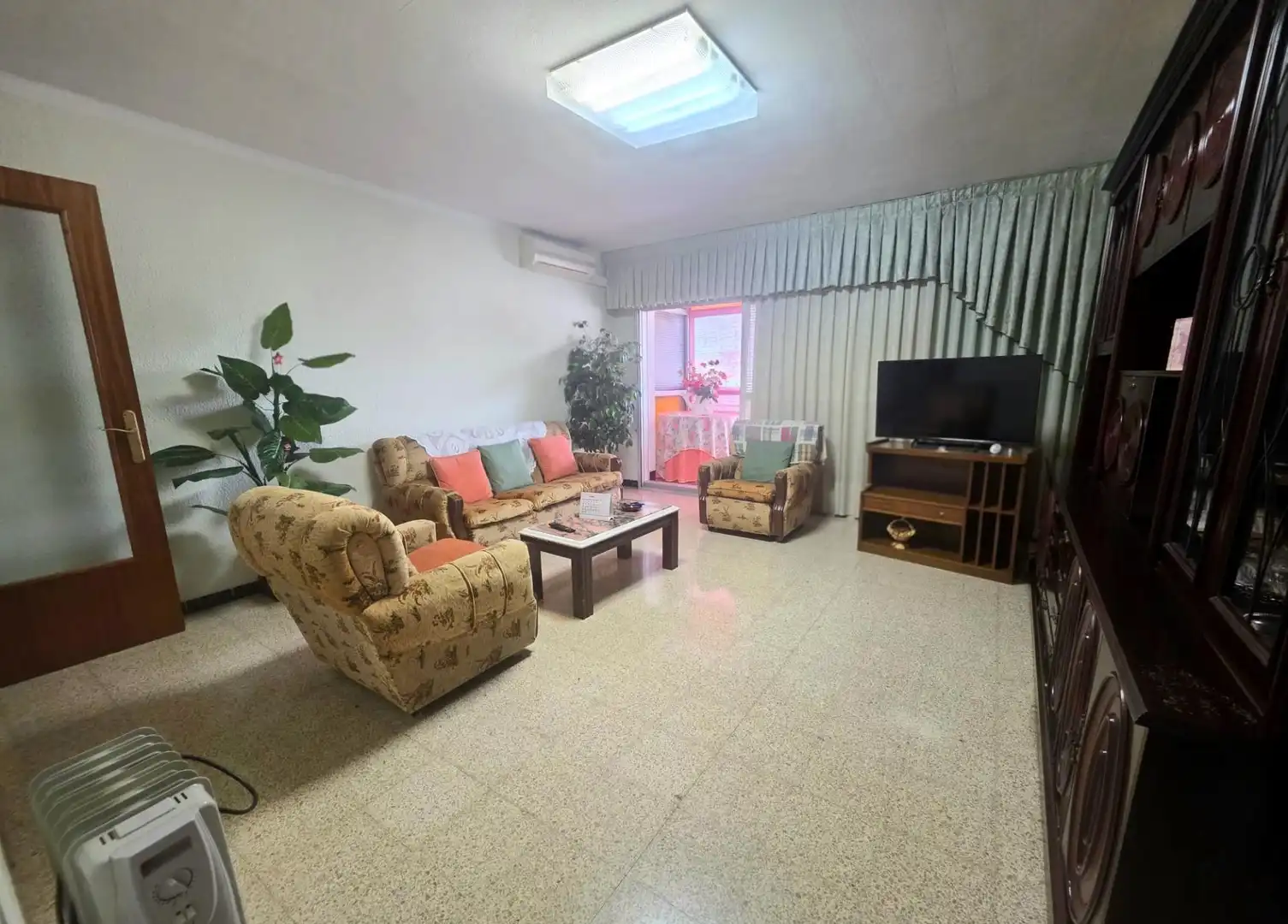 Sala de estar de Piso en venta en Mollet del Vallès con Balcón