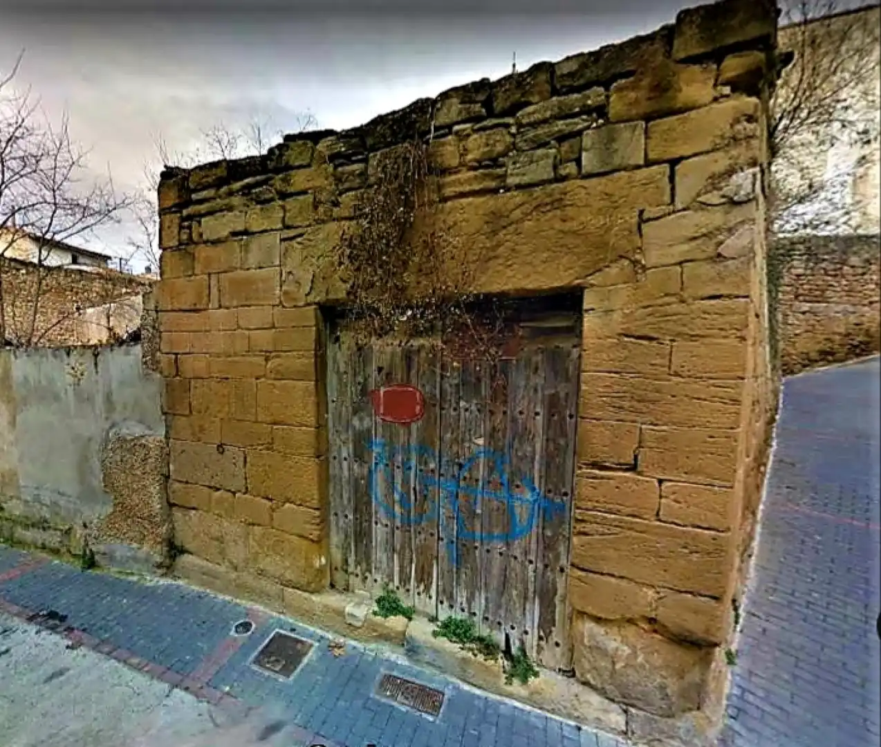 Exterior view of Land for sale in Larraga