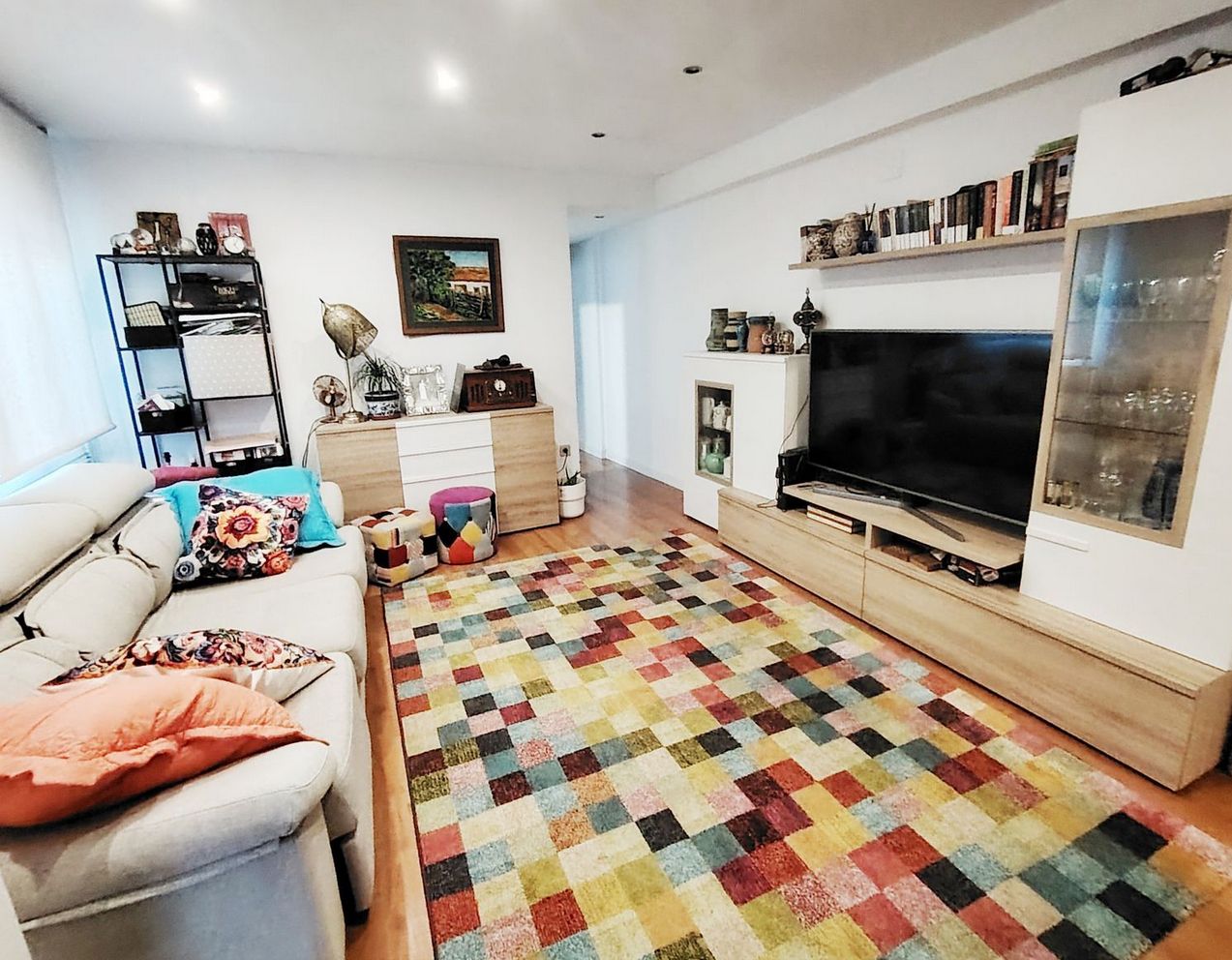 Sala d'estar de Pis en venda en Gijón  amb Calefacció, Forn i Rentadora