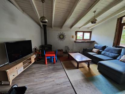 Living room of House or chalet for sale in Santiago de Compostela 