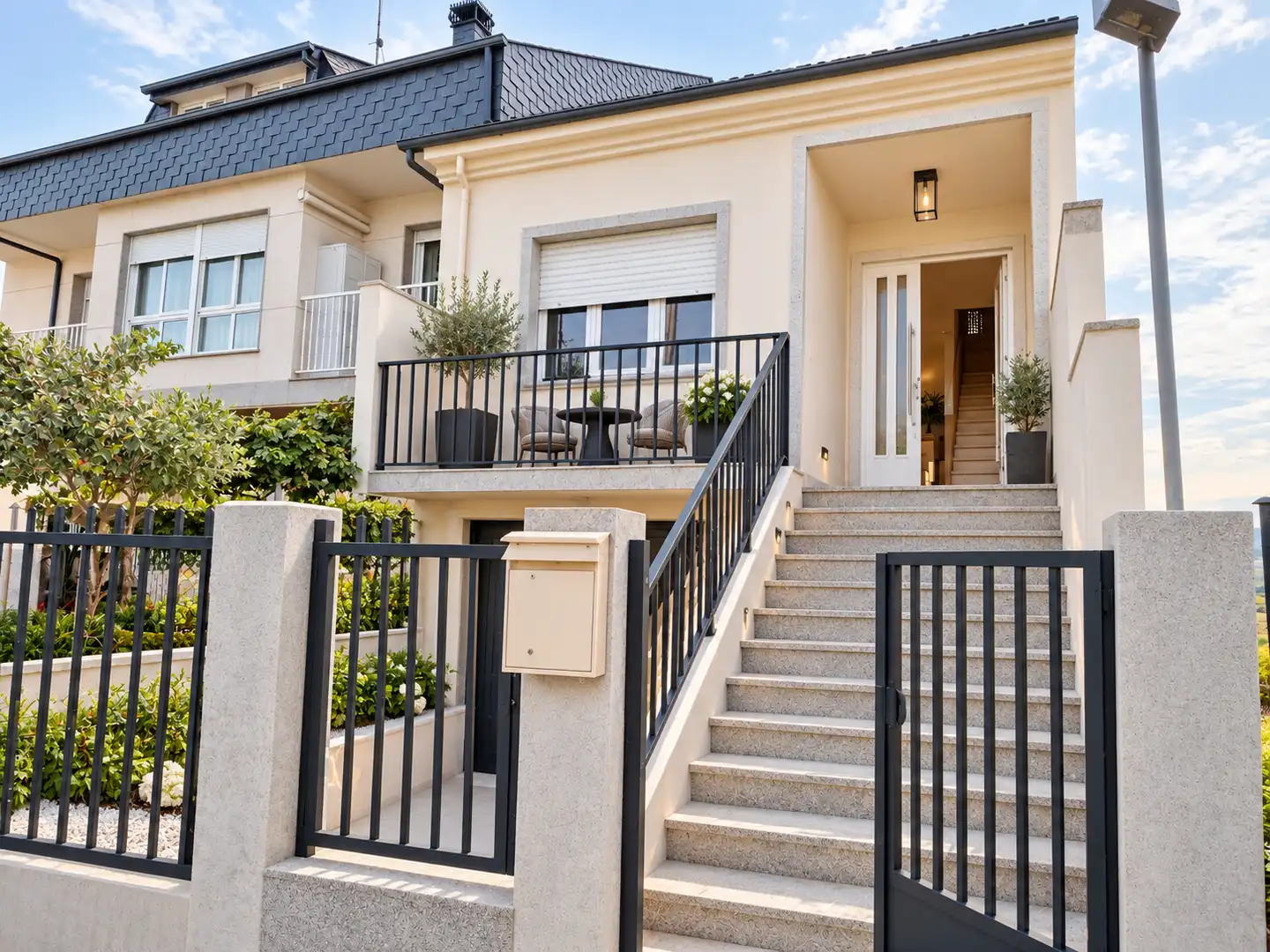 Balcony of Detached homes for sale in Larouco, Ourense