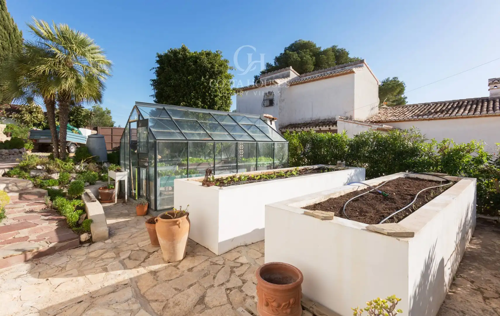 Garden of Houses for sale in Jávea / Xàbia  with Heating, Private garden and Terrace