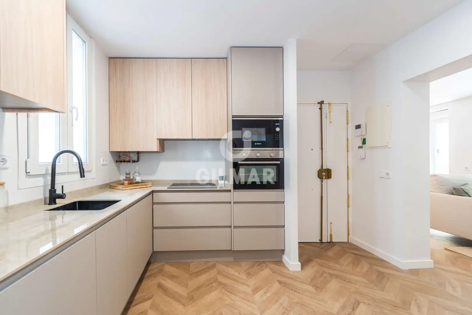 Kitchen of Flat for sale in Madrid  with Heating