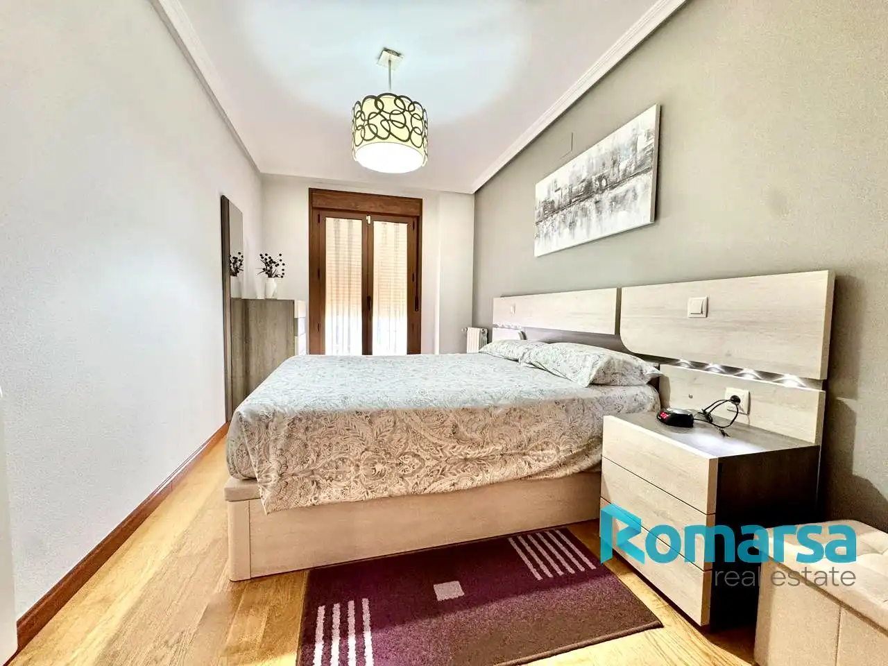 Bedroom of Flat for sale in Ávila  with Heating, Terrace and Furnished