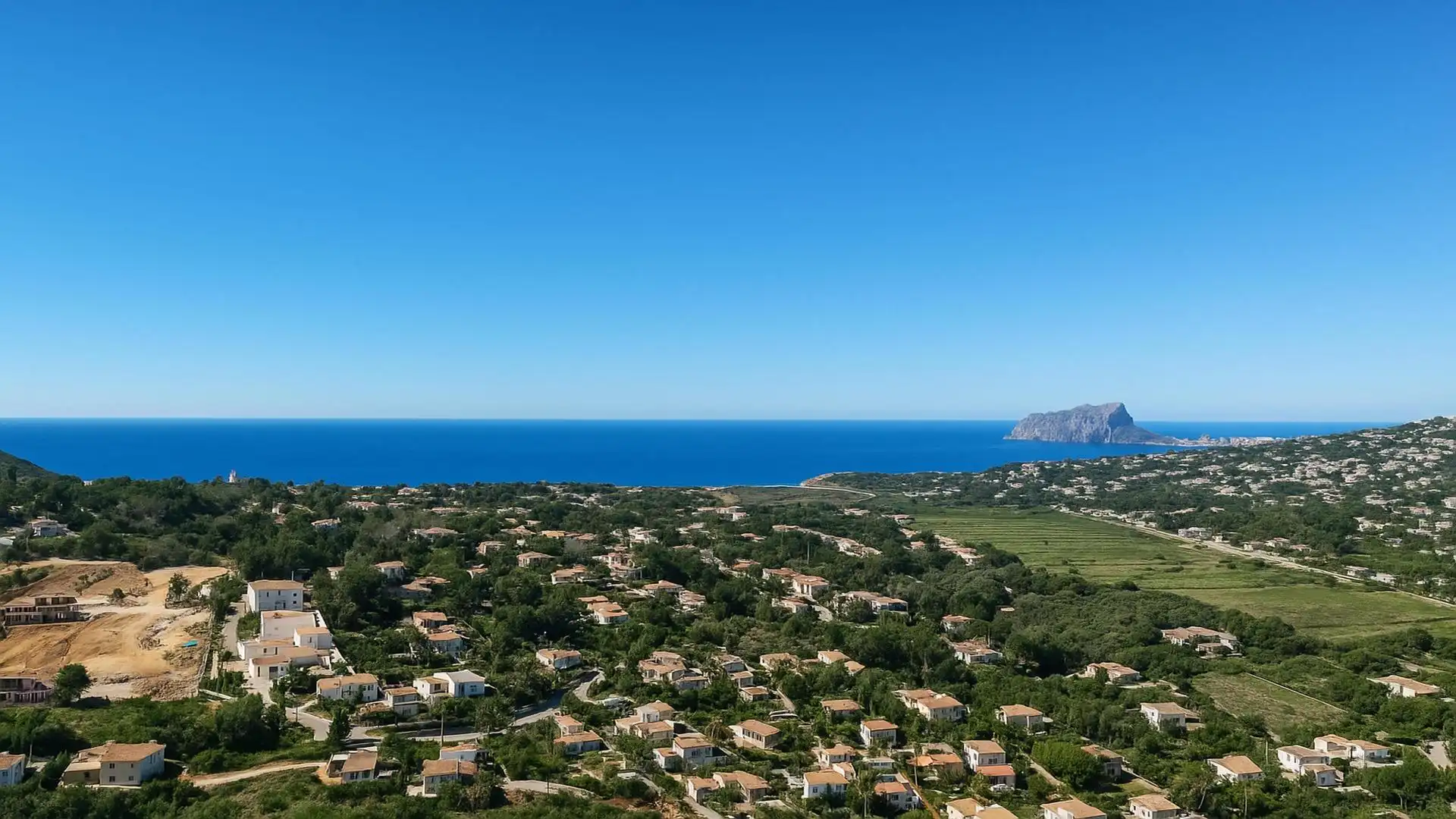 Vista exterior de Casa o chalet en venta en Moraira con Jardín privado, Terraza y Trastero