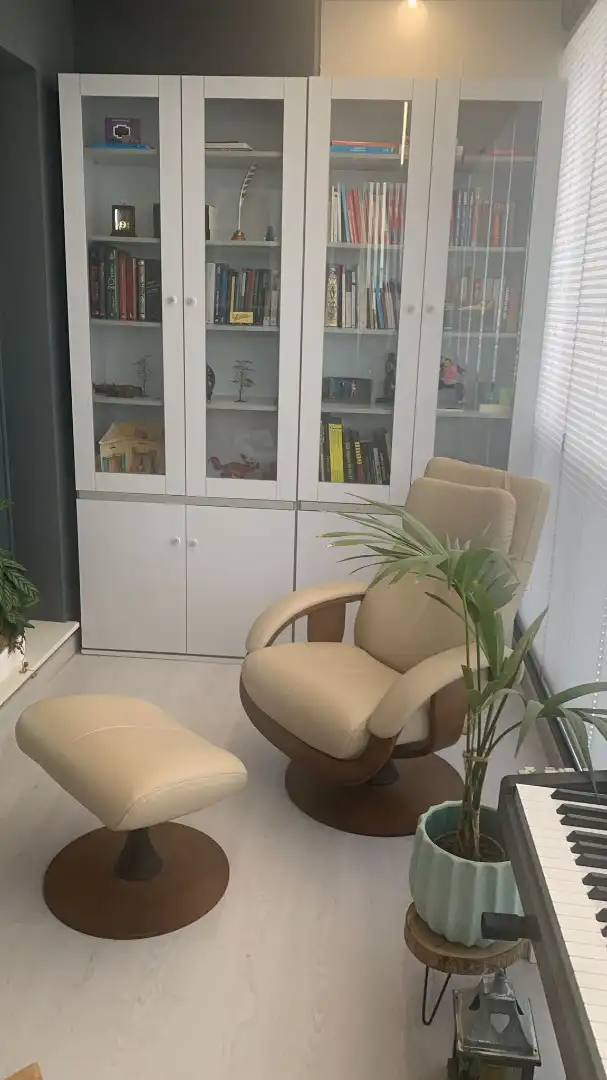 Sala de estar de Ático en venta en Valencia con Aire acondicionado, Calefacción y Jardín privado
