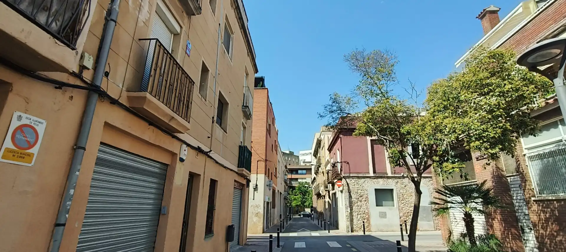 Außenansicht von Wohnung zum Verkauf in Reus mit Klimaanlage, Parkett und Möbliert
