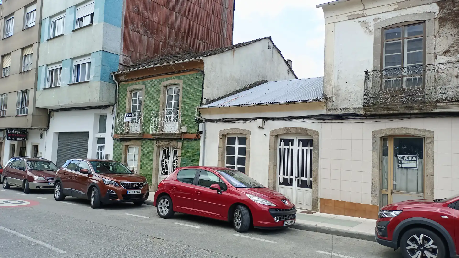 Vista exterior de Casa adosada en venta en Vilalba con Jardín privado