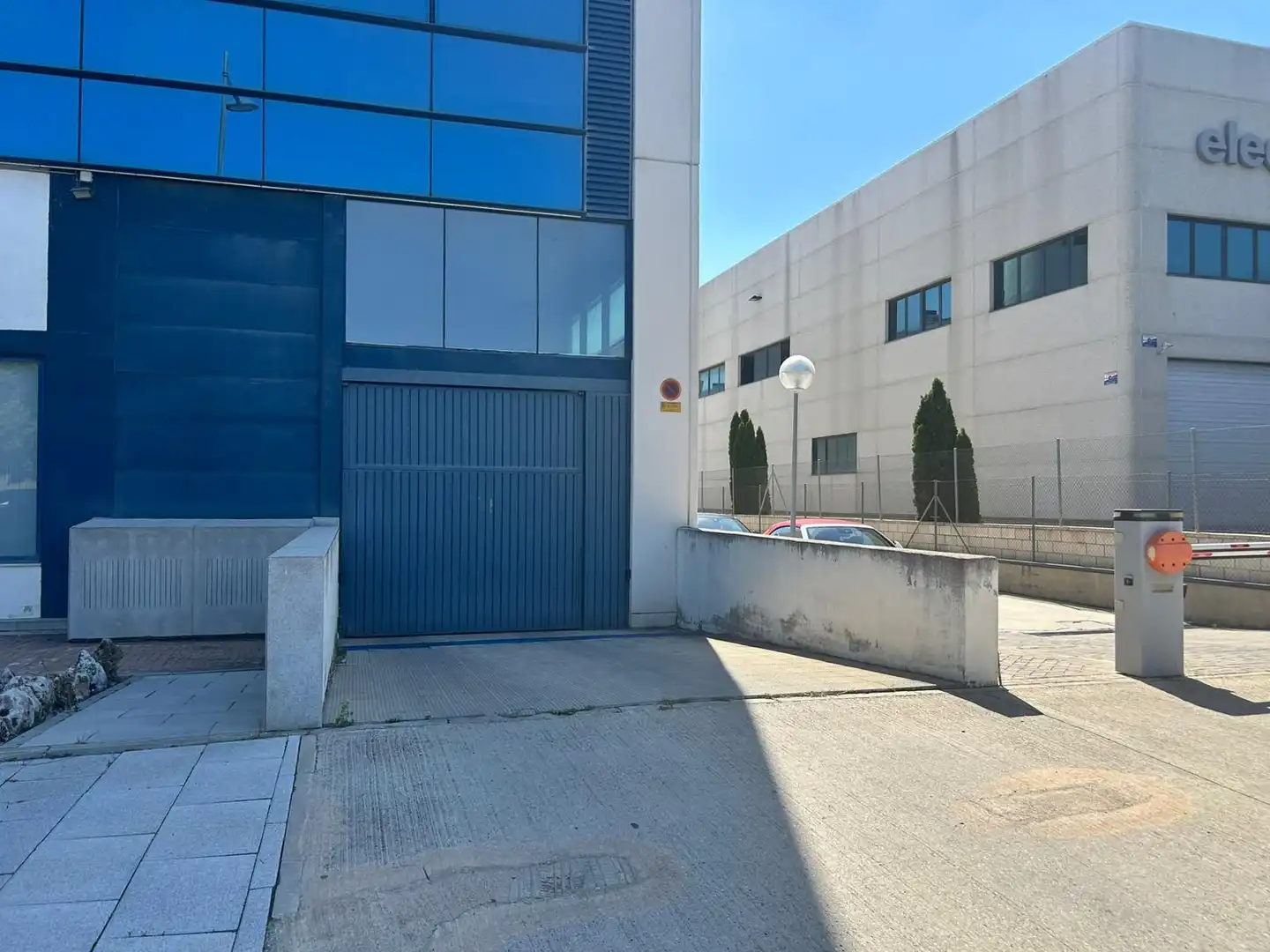 Vista exterior de Garaje de alquiler en Getafe