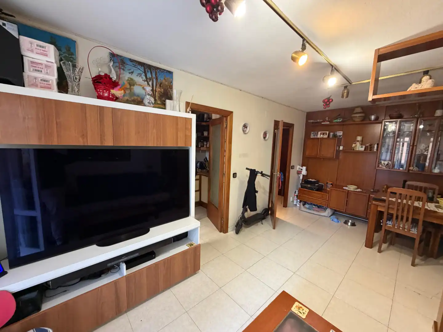 Sala de estar de Piso en venta en Lleida con Calefacción, Amueblado y Horno