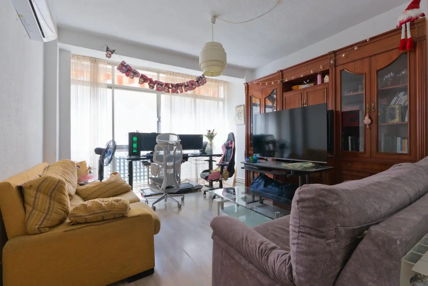 Wohnzimmer von Wohnung zum Verkauf in Granada mit Klimaanlage, Heizung und Möbliert