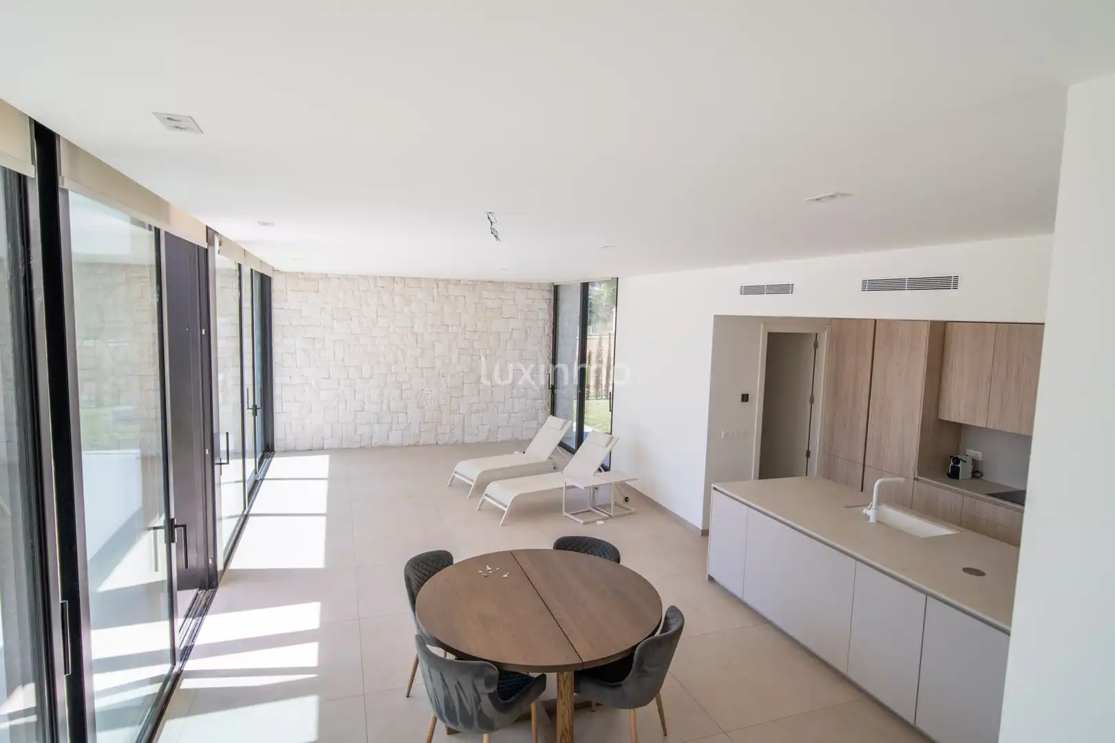 Sala d'estar de Casa o xalet en venda en Jávea / Xàbia amb Aire condicionat, Calefacció i Terrassa