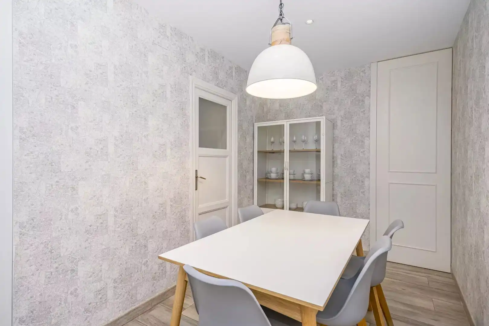 Dining room of Flat for rent in Madrid  with Air Conditioner, Heating and Terrace
