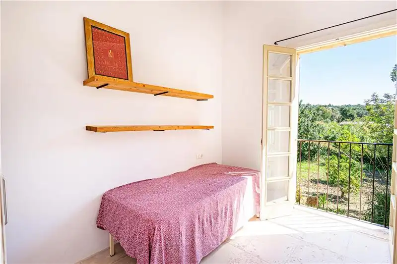 Habitación de Finca rústica de alquiler en Selva con Calefacción, Jardín privado y Terraza