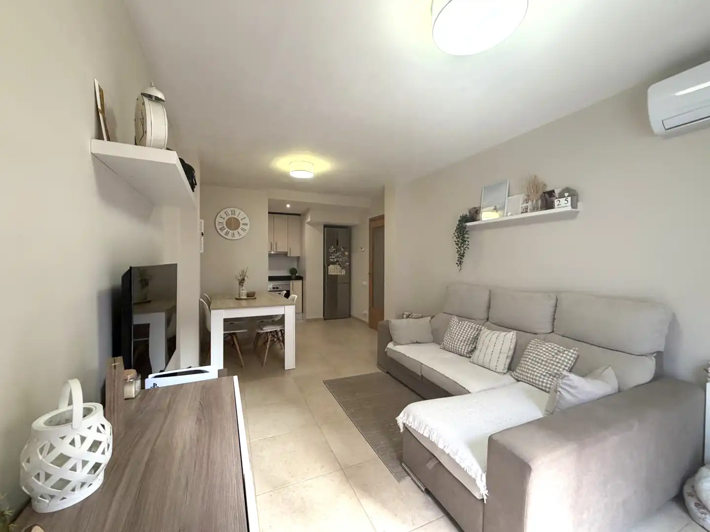 Sala de estar de Piso en venta en Rubí con Aire acondicionado, Calefacción y Terraza