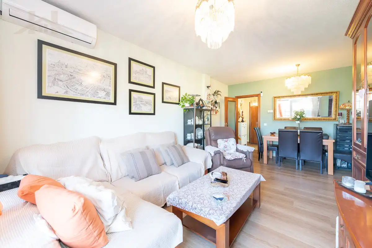 Living room of Flat for sale in Madrid  with Terrace