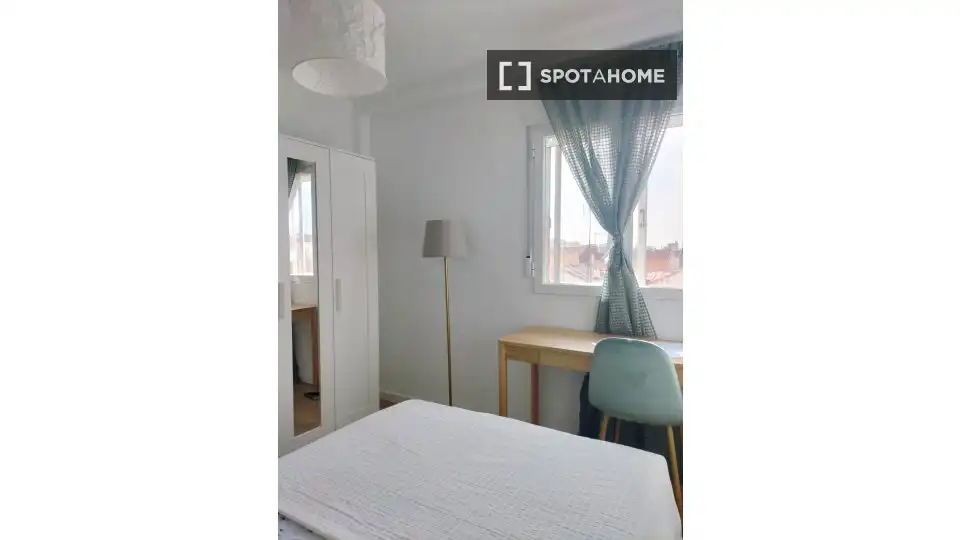 Habitación de Piso para compartir en Madrid con Aire acondicionado, Calefacción y Terraza